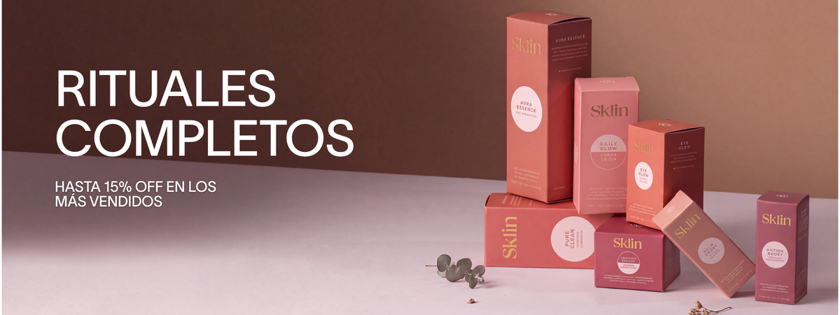 Rituales completos SKLIN: hasta 15% off en los más vendidos